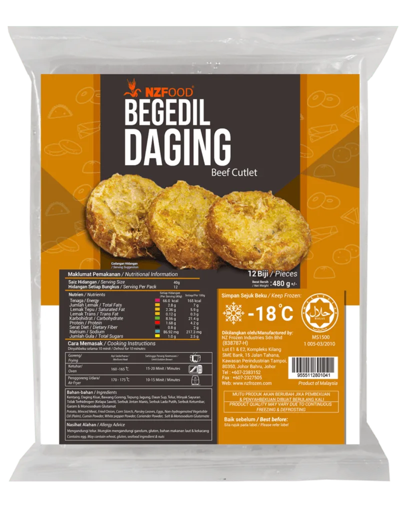 Begedil-Daging